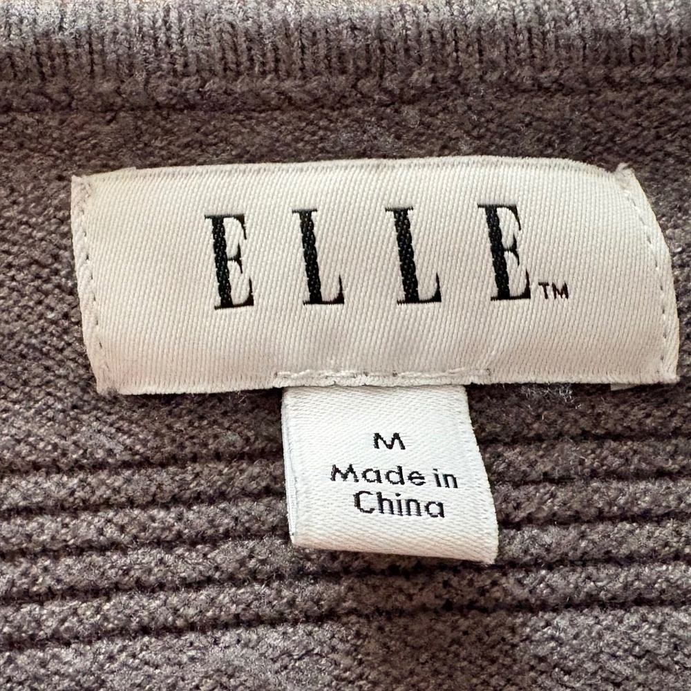 Elle Size Medium Gray Cardigan - Picture 4 of 4